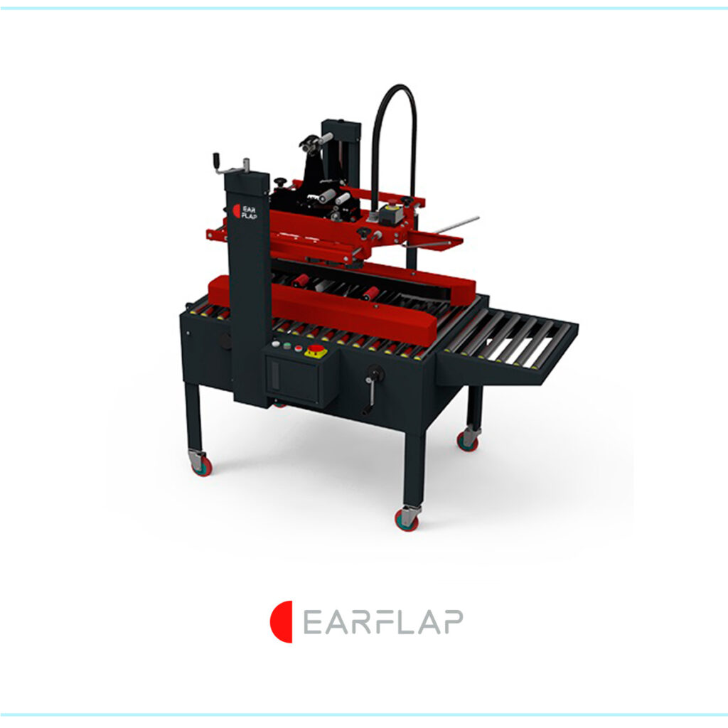 Cerradora de Caja semiautomática Ear Flap P15 Fluid Mac